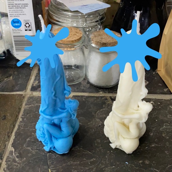 Erotic small batch artisan candles. Gag gift - Picture 3 of 9